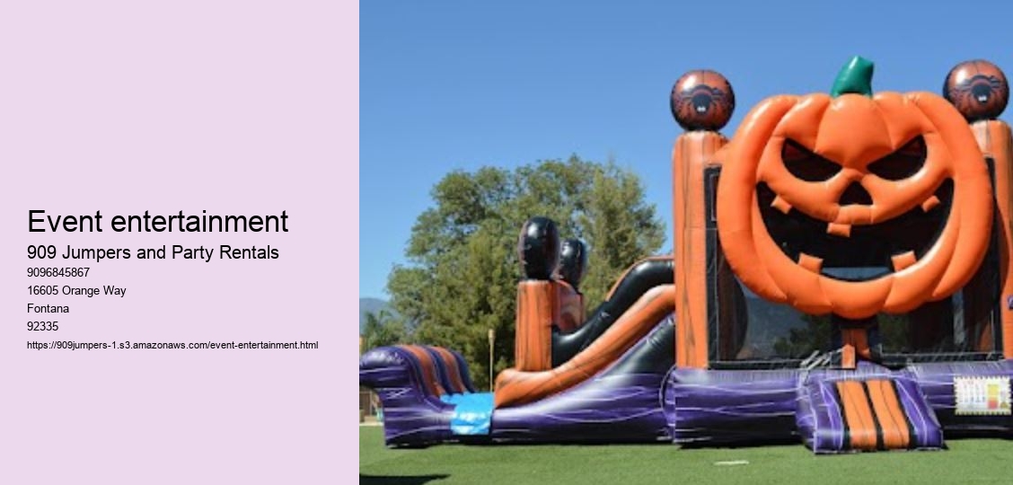 Event entertainment